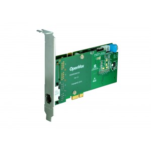 OpenVox DE130E - 1xE1 PCI-E w. EC2032 (Adv.v., LP)