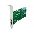 OpenVox DE230P - 2xE1 PCI card + EC2064 (Adv. v., LP)