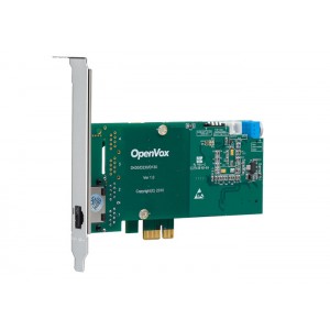 OpenVox D130E - 1xE1 PCIe card (Adv. Version, LP)